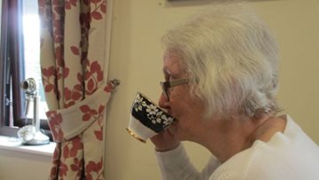 Wirral Resident shares secret to happiness, in the form of afternoon tea